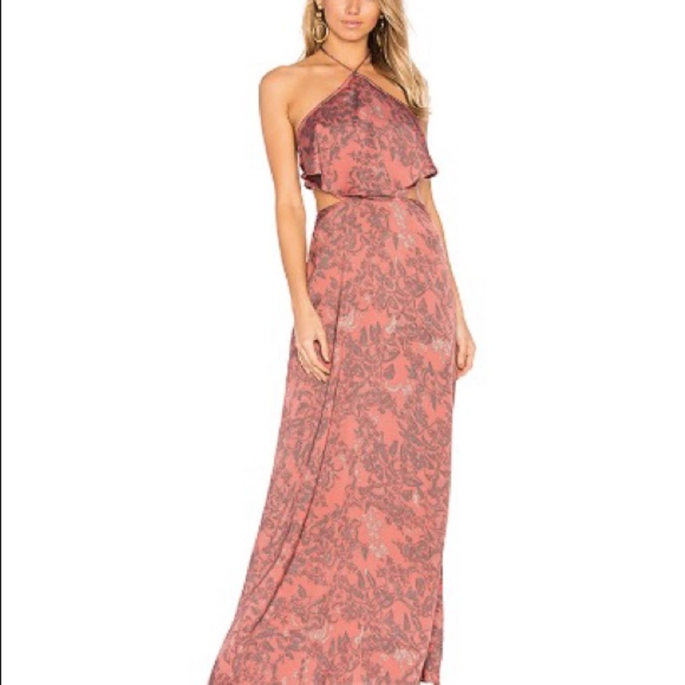 House of Harlow x Revolve floral maxi dress